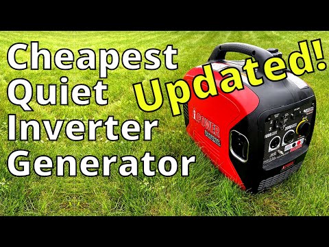 The CHEAPEST Quiet Inverter GENERATOR on AMAZON | A-iPower SUA2000i Unboxing and Review (UPDATED)