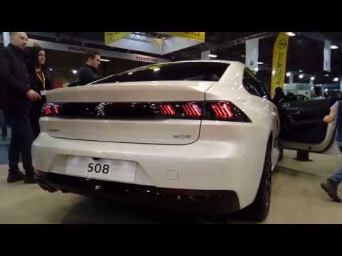 Peugeot 508 taillights in knight rider mode