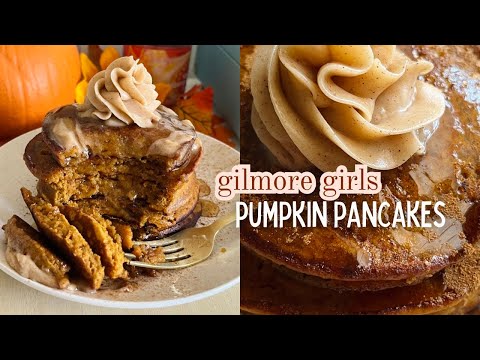 Luke’s Pumpkin Pancakes with Cinnamon Butter Recipe | Gilmore Girls Pancakes | Paola Santana