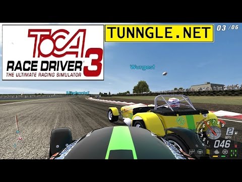 Toca Race Driver 3  Gameplay PC, Palmer Caterham Challenge, Tunngle Online