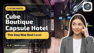 Cube Boutique Capsule Hotel @ Chinatown - This Stay Was Next Level | Singapore, 