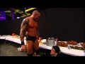 A brawl between Alberto Del Rio and Randy Orton quickly escalates into a food fight.: SmackDown, Nov