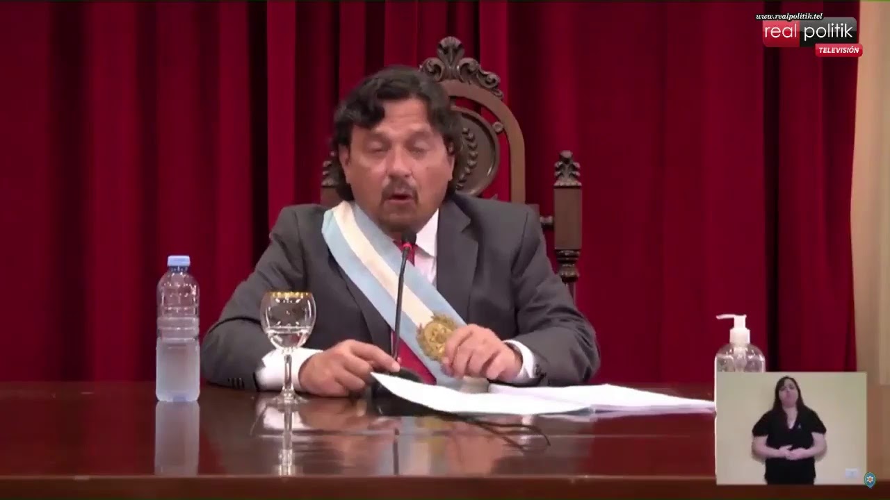 Salta: El gobernador Sáenz inauguró la Asamblea Legislativa de manera virtual