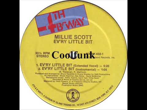 Millie Scott - Ev'ry Little Bit (12" Extended Vocal 1987)