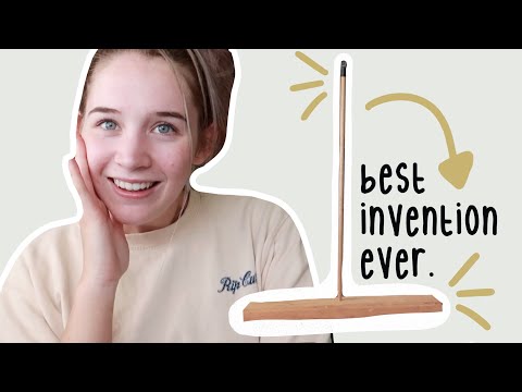 How I flip my scrunchies - handmade flip stick - how its made - how its used - scrunchie hack