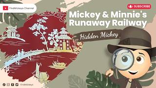 Mickey & Minnie's Runaway Railway Hidden Mickeys