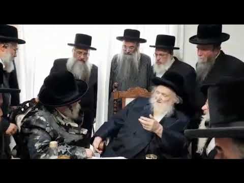 Viznitzer Rebbe Visits Ravad Yerushalayim R' Moshe Sternbuch - Iyar 5781