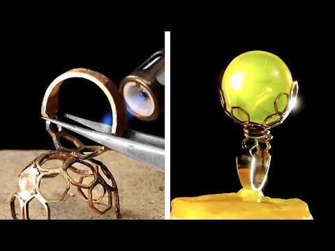 Fairy Rings Made From Extraordinary Materials || Metal VS Resin By WoodMood