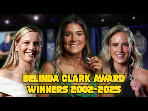 Every Belinda Clark Medallist (2002-2025)