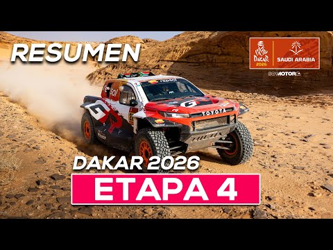 Sainz minimiza pérdidas y Henk Lategan es el nuevo líder - Resumen Etapa 4 Dakar 2026 | SoyMotor.com