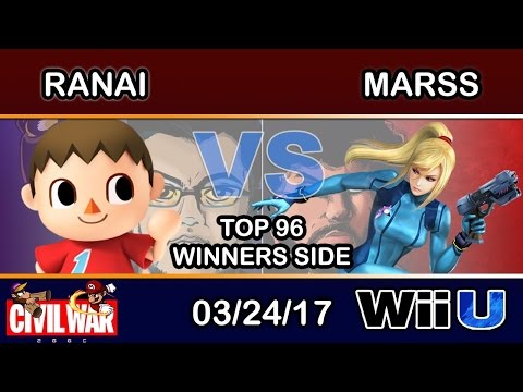 2GGC: Civil War - Ranai (Villager) Vs. DNL | Marss (Zero Suit Samus) Top 96 Winners Side
