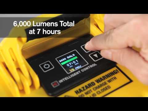 PELI RALS 9460 - najaśnica z dwoma masztami 201 cm, LED 12 000 lm