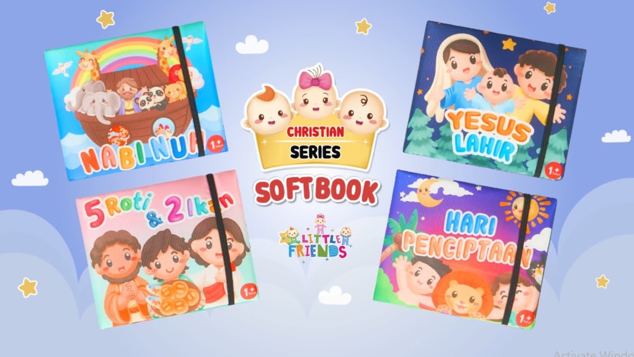 Soft Book Christian Series Little Friends