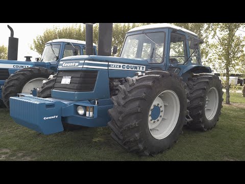 1976-79 Ford County 1474 Tractor at the 2024 Horsepower Rally