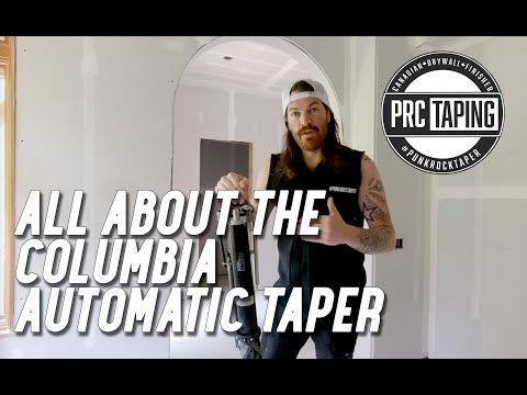 All About the Columbia Automatic Taper with Phil from PRC Taping | Drywall Tools