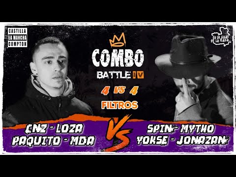 Cnz - Loza - Paquito - Mda VS Spin - Mytho - Yokse - Jonazan // Filtros - Combo Battle IV