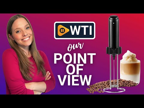 Rechargeable Milk Frother - WTI product video review