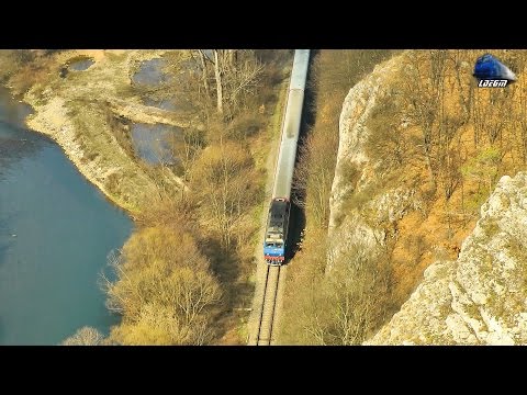 Trafic Feroviar in Apuseni Mountains - Rail Traffic in Muntii Apuseni - 08 March 2014