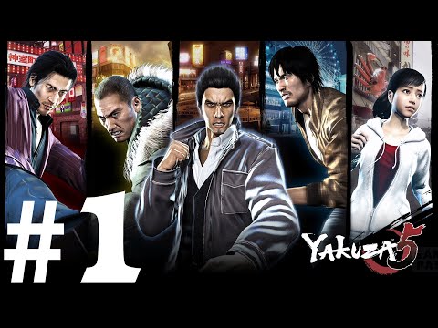 Yakuza 5 Remastered Gameplay Walkthrough Part 1 - No Commentary