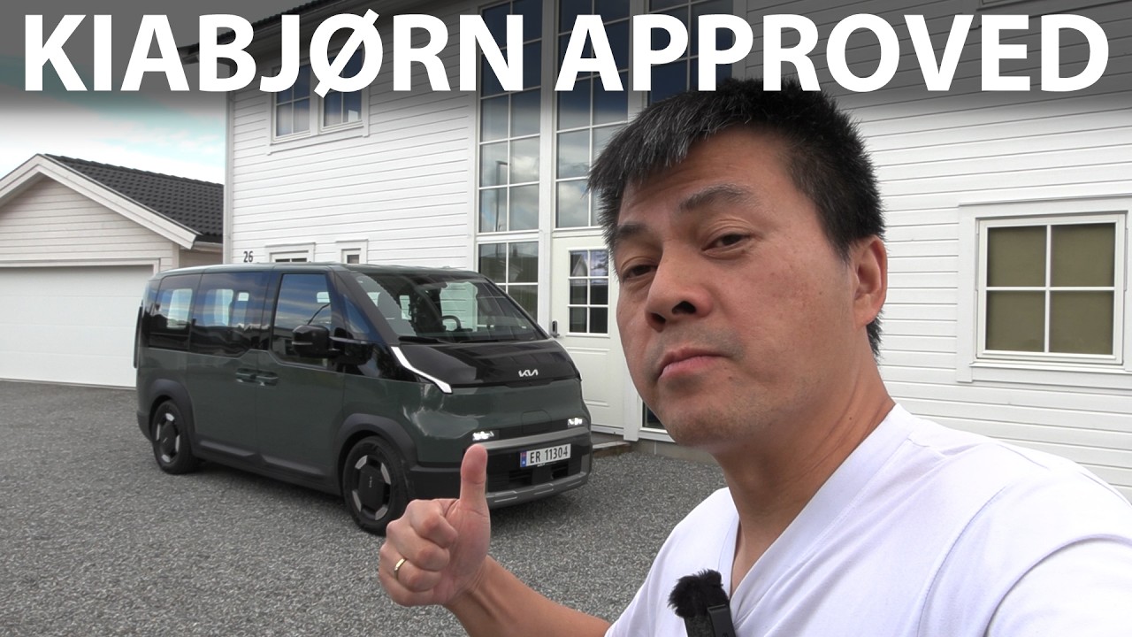 Kia PV5 Passenger trip to Foldvik Family Park part 2