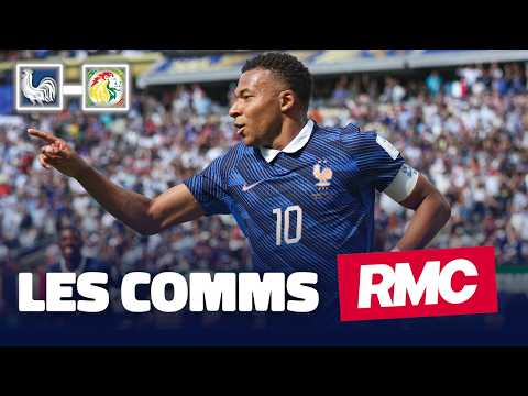 France 3-1 Sénégal : Mbappé et Barcola lancent le COMPTEUR des Bleus… les comms RMC !