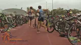preview picture of video 'Triathlon Australia Super Sprint Race Weekend: Race 1 2015'