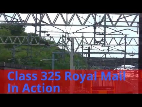 Class 325 Royal Mail In Action