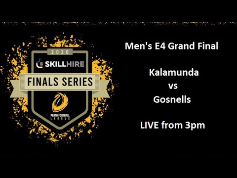 2020 Perth Football League E4 Grand Final - Kalamunda v Gosnells