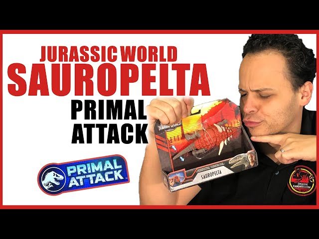 Vídeo relacionado con Mattel Jurassic World Rugido Salvaje Figuras de Dinosaurio con Ataque de mordisco en múltiples direcciones y Sonido, Juguete articulado, Juego Digital (Las Especies Pueden Variar), JKL77