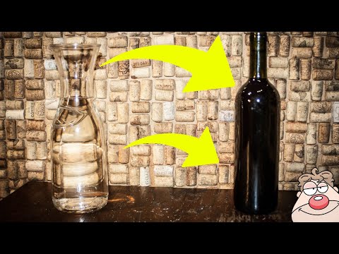 💬 Jak zmienić WODĘ w WINO? 🍷 WINO Z WODY? #zostańwdomu #nastawwino