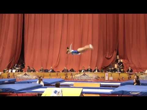 CISAG : Trampoline Demi-finale à Clermont-Ferrand - Libre de Jade