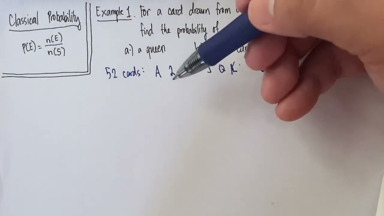 Classical Probability - Example 1