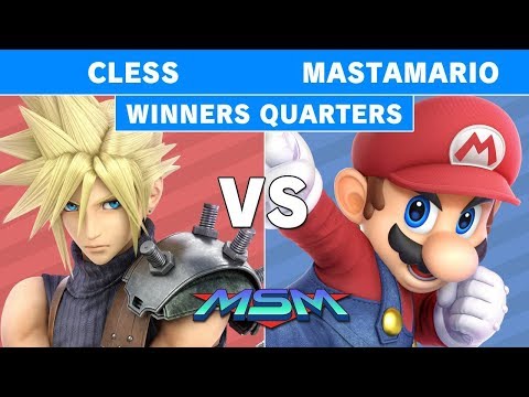 MSM 209 - Fort | Cless (Cloud) Vs POW | Mastamario (Mario) WInners Quarters - Smash Ultimate