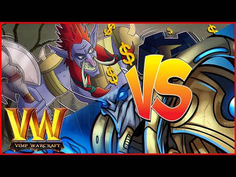 TROLL VS ELVES IN STARCRAFT 2 ?!