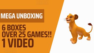 Retro Game Unboxing!!  Massive Video Games Monthly Haul Part 4