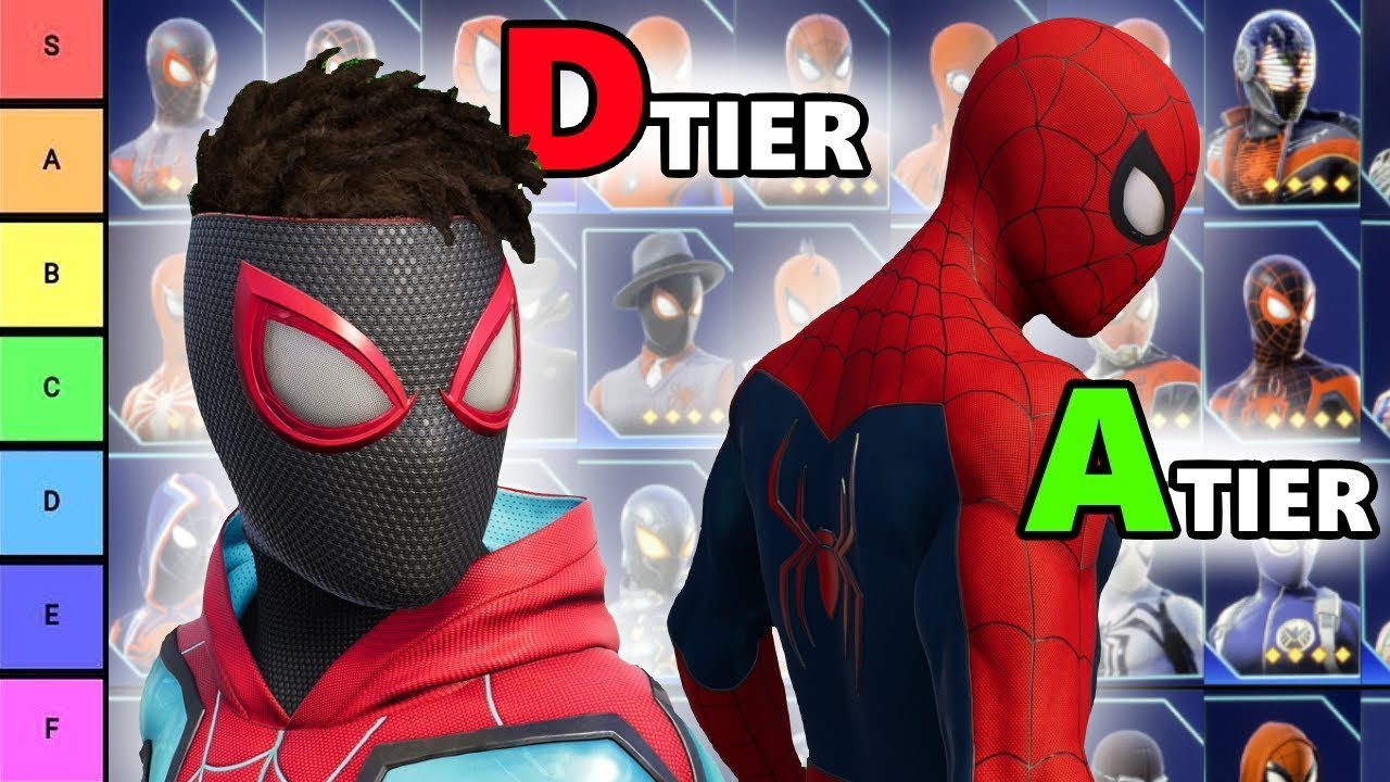 RANKING ALL 68 SPIDER-MAN 2 SUITS (TIER LIST VIDEO)