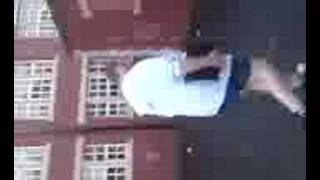 Jeri Brown with just his pants