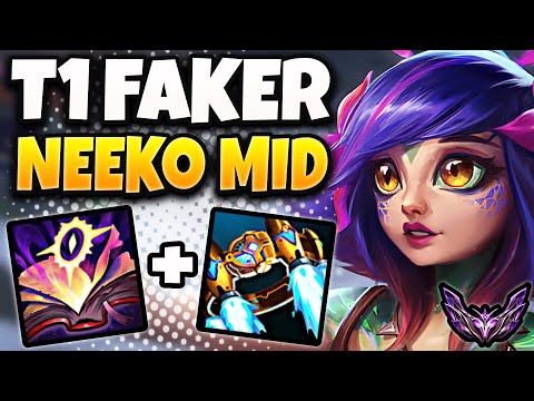 T1 Faker Neeko vs Annie [ MID ] Lol Korea Master Patch 13.10 ✅