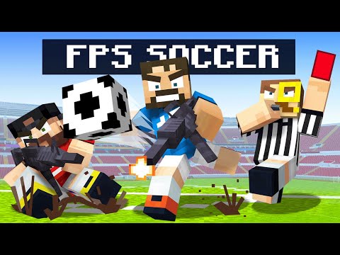 EPIC FPS Soccer in Minecraft! You Won't Believe This!