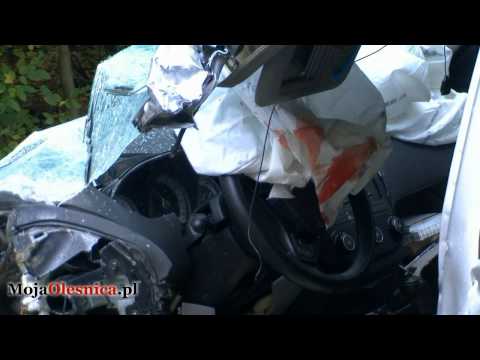 8.10.2012 Wypadek na DK25 pod Drołtowicami