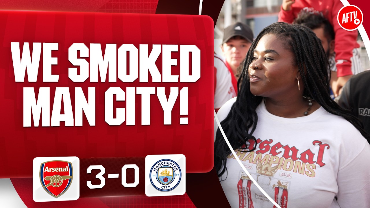 We SMOKED Man City! (Kenyah) | Arsenal 3-0 Man City