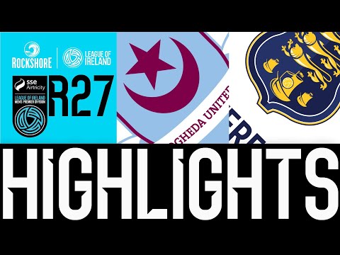 SSE Airtricity Men's Premier Division | Round 27 | Drogheda United 0-0 Waterford | Highlights
