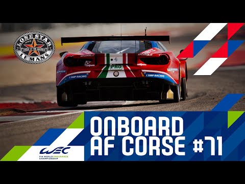 Lone Star Le Mans 2020 - Onboard AF Corse #71