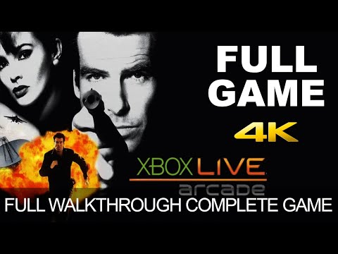 GoldenEye 007 XBLA (2007) Complete Game Walkthrough Full Game Story All Missions Longplay 4K 60FPS