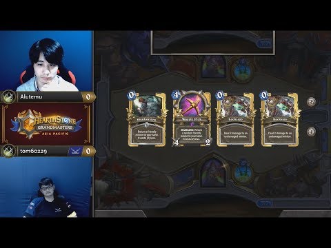 Alutemu vs tom60229 | Hearthstone Grandmasters Asia-Pacific Week 1 Day 1 | GAME 1