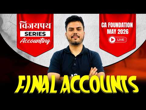 Accounting Paper Review CA Foundation May 2026
