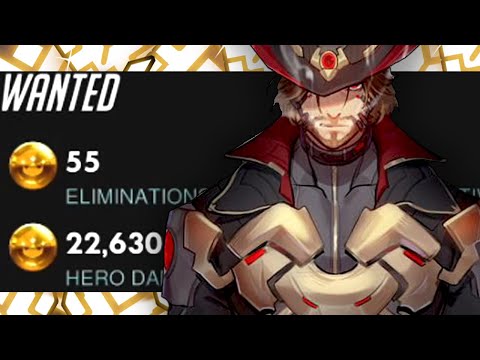 55 ELIMS - WANTED DPS MAIN MCCREE! [ OVERWATCH SEASON 23 TOP 500 ]