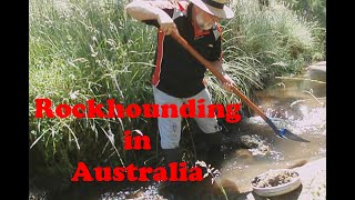 Rockhounding in Australia.