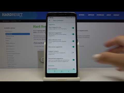 How to Activate Text Correction on ALCATEL 3V - Turn On/Off Word Correction Feature
