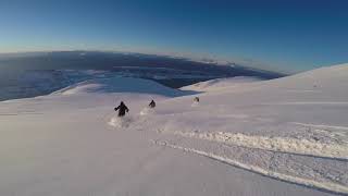 preview picture of video 'Ski Lyngen Norvège 2019'
